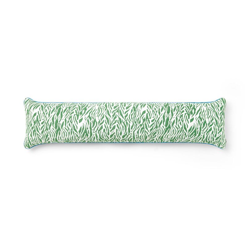 Sea Twig Green 12&#34;x48&#34; Long Lumbar Toss Pillow Green - DVF for Target, 1 of 4