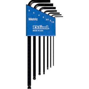 Eklind - Metric - Long Arm Balldriver Hex Key Set - Ball Hex-L 1.5 to 6 mm - 7 Piece - 1 of 1