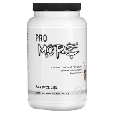 Controlled Labs Pro More, Protein Matrix, Chocolate Ice Cream Sunday, 2.1 lb (961 g)
