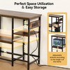 GOTGELIF 20-29 Gallon Fish Tank Stand Heavy Duty Metal Aquarium Stand Storage Rack - 3 of 4