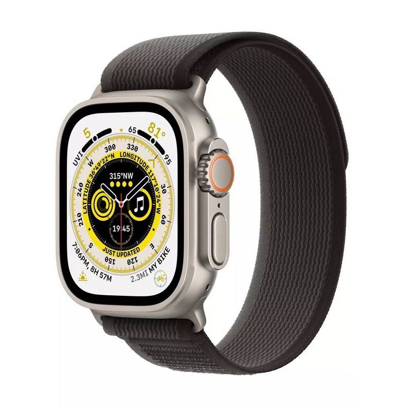 Refurbished Apple Watch Ultra GPS + Cellular Titanium Case with Trail Loop - (2022, 1st Generation) - Target Certified Refurbished, 1 of 8