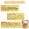 GLO24K Timeless Nourishing Gold Mask With 24k Gold, OxygenSkin, & Vitamins C,E Potent Formula For Radiant Skin - Made In The USA - 4 of 4