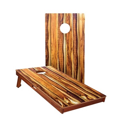Skip's Garage | Burnt Wood All-Weather Cornhole Boards - ACA Sig Pro Series