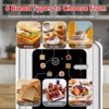 WHALL 2-Slice Touchscreen Stainless Steel Toaster – Wide Slots, 6 Shade Settings, Bagel Function, Removable Crumb Tray - 2 of 4