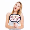 Big Dot of Happiness Funny Vino Before Vows - Winery Bridal Shower or Bachelorette Party Photo Booth Props Kit - 10 Piece - 2 of 4