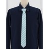INSPIRE CHIC Men's Self-Tied Linen Slim Necktie - 2 of 4