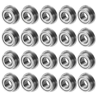 Unique Bargains Durable Chrome Steel Flanged Ball Bearing 20 3mm x 6mm x 2.5mm