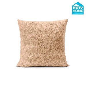 Racxily Curlicue Faux Fur Pillow Nomadic Desert 22 x 22 inches - 1 of 4