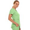 MediChic Women's Ruth 3-Pocket Multi Stitch V-Neck Scrub Top - 3 of 4
