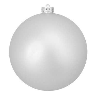 Northlight 6" Shatterproof Matte Christmas Ball Ornament - Silver