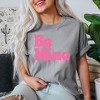 Simply Sage Market Women's Be Mine Bold Short Sleeve Garment Dyed Tee - 2 of 3