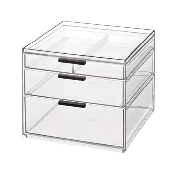 Stockroom Plus 5 Pack Hard Document Storage Box with Magnetic Closure Lid (13.5 x 9 x 4 in)