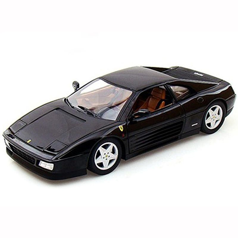Ferrari 348 TB Black 1/18 Diecast Car Model by Hot Wheels, 2 of 4