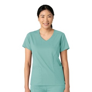 Wink Boundless Women's 2-Pocket V-Neck Scrub Top - 1 of 4
