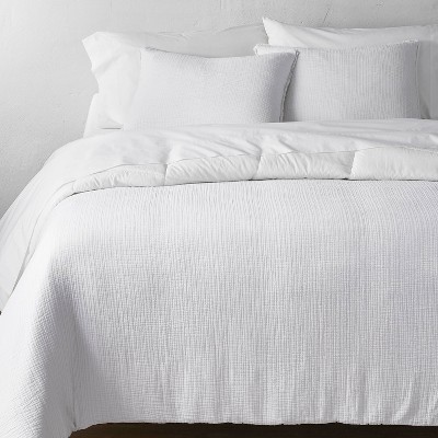 Target white hot sale comforter king