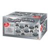 Beistle New Year Simply Silver Assortment Contains 25 items for your party of 10 guests Silver - 2 of 3