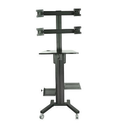 TygerClaw Pedestal TV Stand Screens up to 30"" Black (LVW8607) 