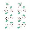 Holly and Gem Jewel Garland Set – 5.5'L Festive Christmas Decorative Garland (Set of 2) Plastic Holiday Accents by Melrose - 3 of 3