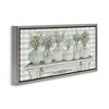 Stupell Industries Country Herb Jars on Gingham Floating Frame Canvas Art - 2 of 4