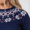 Hope & Henry Women's Long Sleeve Fair Isle Raglan Sweater - 2 of 4