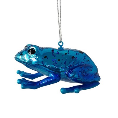 Poison Dart Frog Glass Christmas Ornament, Gift for Exotic Animal Lovers| OrnamentallyYou