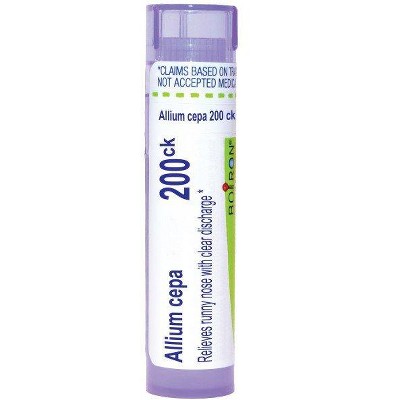 Allium Cepa 200CK by Boiron Homeopathic Single Medicine For Cough, Cold & Flu  -  80 Pellet