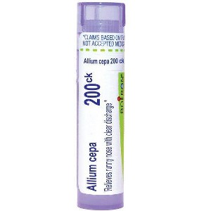 Allium Cepa 200CK by Boiron Homeopathic Single Medicine For Cough, Cold & Flu  -  80 Pellet - 1 of 4