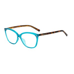 Kate Spade KS Milena ZI9 Womens Cat-Eye Reading Glasses Teal 55mm - 1 of 3