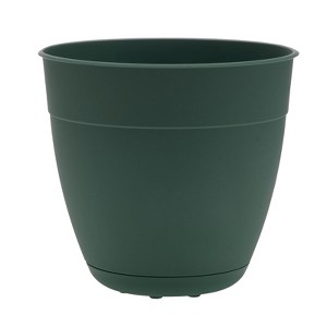 Bloem Dayton Round Resin Planter Pot Indoor and Outdoor Gardening - 1 of 4