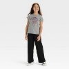 Girls' French Terry Wide Leg Pants - Cat & Jack™ - 3 of 3