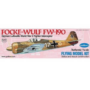 Guillow's Focke-Wulf FW-190 Model Kit, Small - 1 of 1