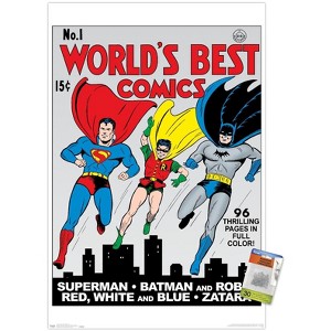 Trends International DC Comics - Batman And Robin - Worlds Best Comics - Cover 1 Unframed Wall Poster Prints - 1 of 4