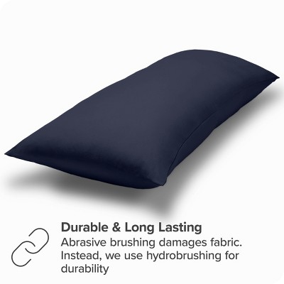 Midnight Blue Ultra Soft Microfiber Body Pillowcase with Zipper Closure