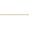 Black Bow Jewelry 0.8mm, 14k Yellow Gold, Solid Spiga Chain Anklet - 2 of 4