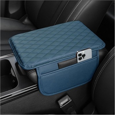TruAIR Upgraded Car Center Console Cover with Storage Ð Universal Armrest Cushion