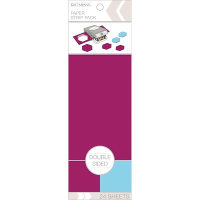 K&Company 24pg Double Sided Paper Strip