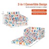 Infans 2-in-1 Convertible Kids Sofa to Lounger Flip-Out Chair w/Storage Pocket - 2 of 4