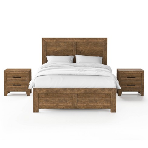 Walnut 4-PC Bedroom Set: AFR Furniture Clearance Center