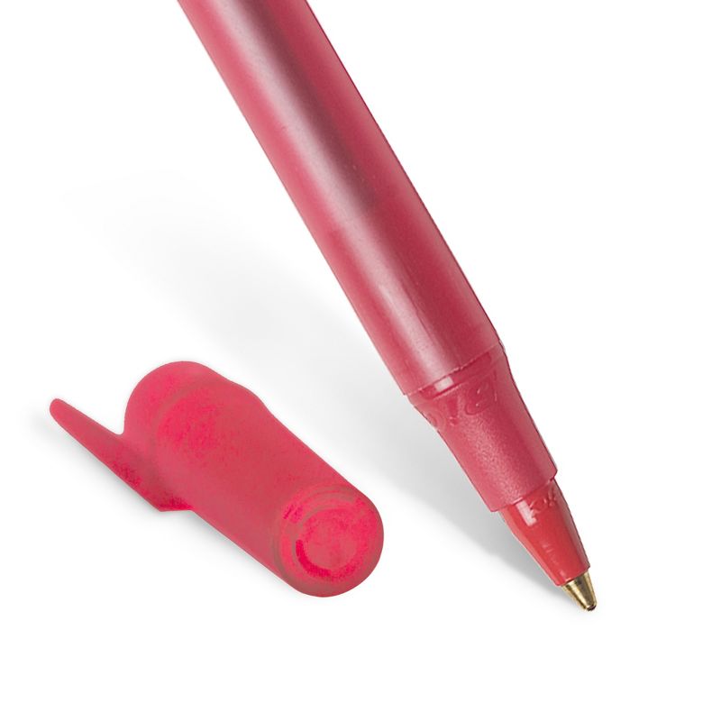 BIC Xtra Life Ballpoint Pens, 1.0mm, 10ct - Red, 4 of 6