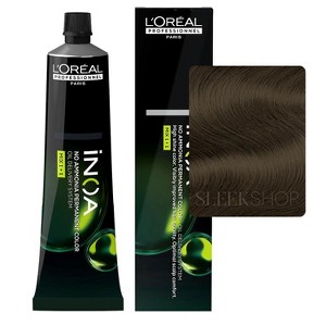 L'Oreal Pro iNOA Coloration Ammonia-Free Permanent Hair Color Dye  - Multicolored Loreal Haircolor Cream - 1 of 3