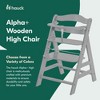 hauck Alpha+ Grow Along Wooden High Chair Seat - 2 of 4