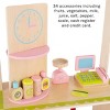 Kids Fresh Market Selling Stand - Wooden Grocery Store Playset by Toy Time - 3 of 4