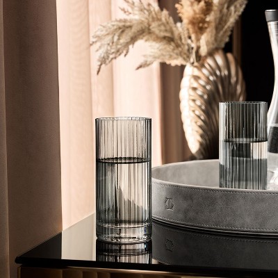 Togas Lux Grey Set of 2 glasses for drinks