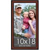 PosterPalooza | Simple Brown Picture Frame - UV Acrylic, Foam Board Backing, Hanging Hardware - 2 of 4