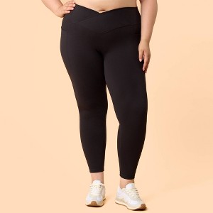 Blogilates Women's Crisscross High-Rise Leggings - 1 of 4