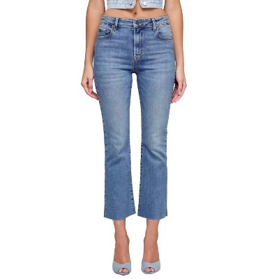 Women's Happi Cropped Flare Jeans - HIDDEN