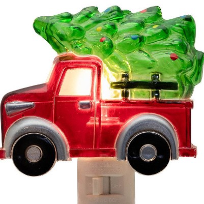 truck with tree