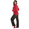 Just Love Womens Microfleece Pajama Pant Set with Socks  Warm, Snug Sleepwear - 4 of 4