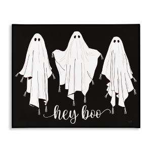 Stupell Industries Hey Boo Three Ghosts Canvas Art - 1 of 4