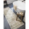 Hauteloom Lotan Sage Medallion Washable Area Rug - 3 of 4